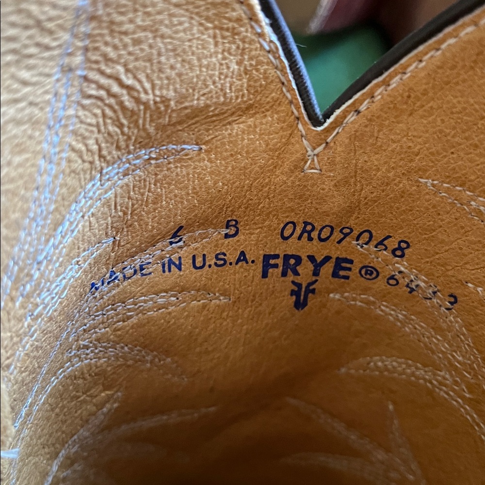 Frye Tan Heeled Boots - Picture 7 of 9